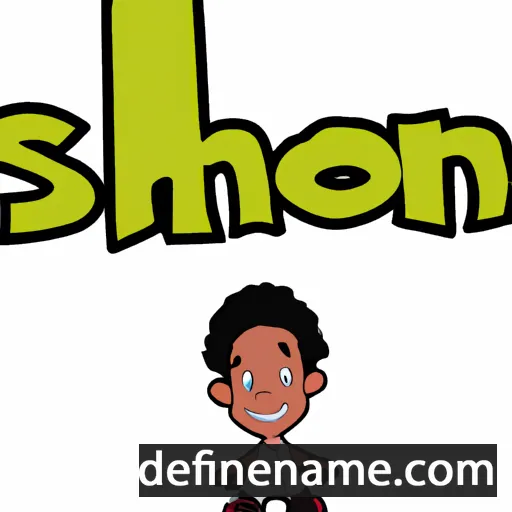 Shonn cartoon