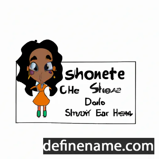 Shontae cartoon