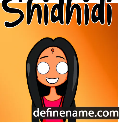 Shrinidhi cartoon