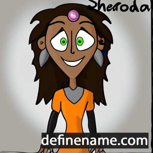 Shronda cartoon