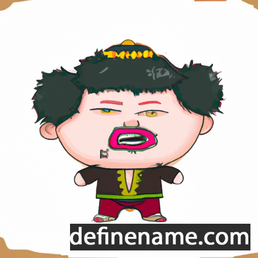 Shuangwan cartoon