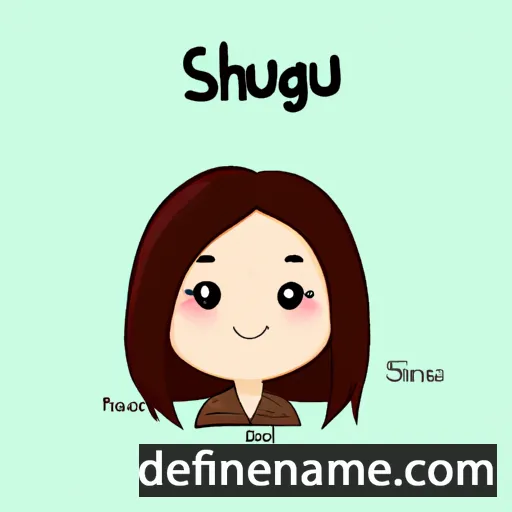 Shuqi cartoon