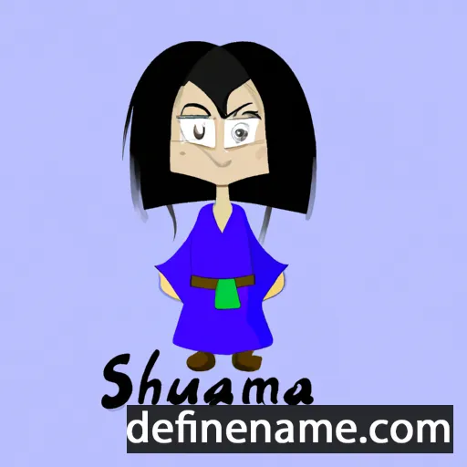 Shuuma cartoon