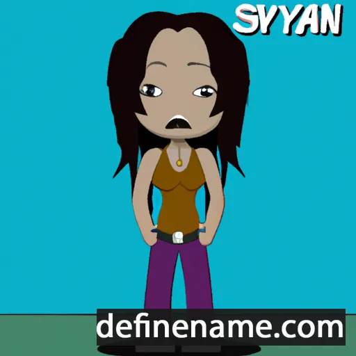 Shyan cartoon