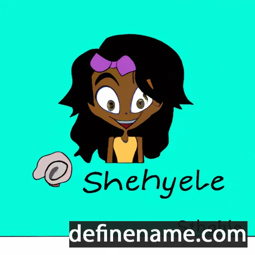 Shyelle cartoon