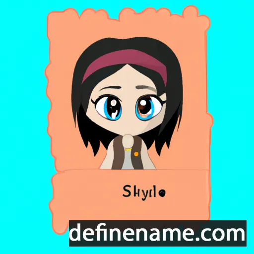 Shyli cartoon