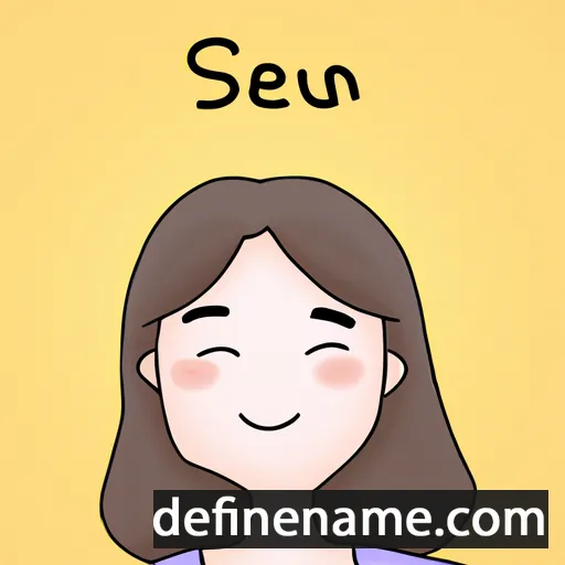 Si-Eun cartoon