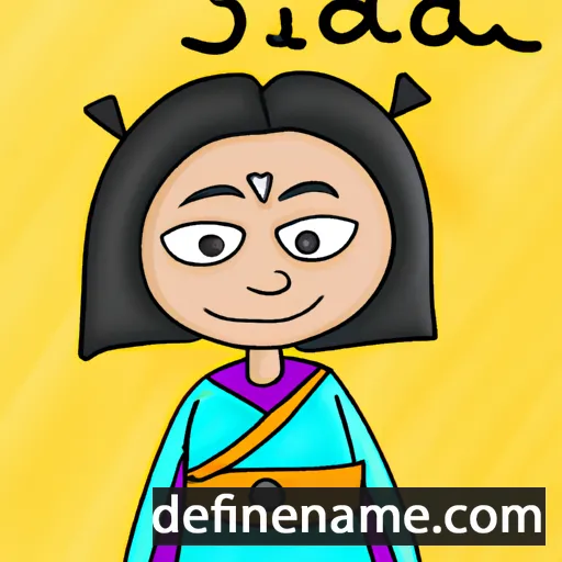 Siddhida cartoon