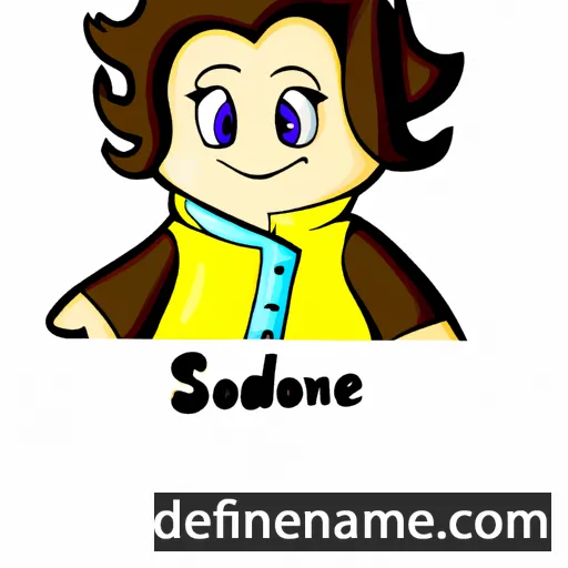 Sidonnie cartoon