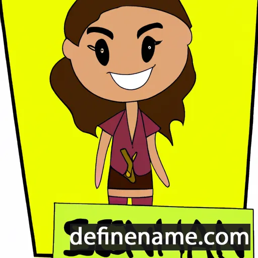 Siennah cartoon