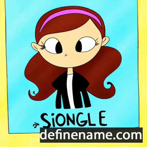 Sigolène cartoon