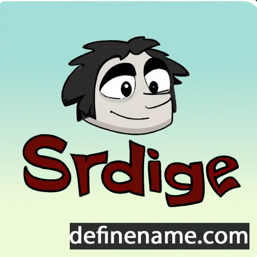 Sigride cartoon