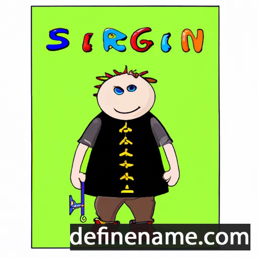 Sigrin cartoon