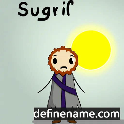 Sigursól cartoon