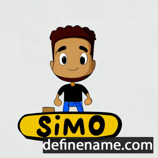 Simeão cartoon