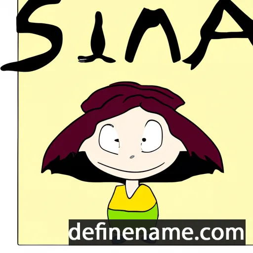 Simea cartoon