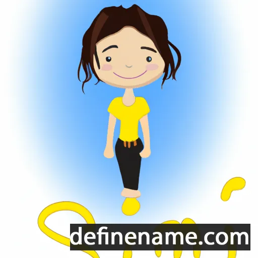 cartoon of the name Simi