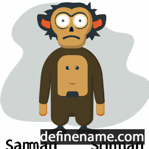 Simian cartoon