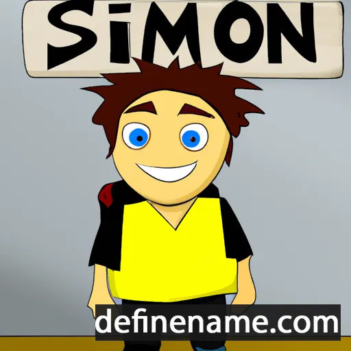 Simjon cartoon