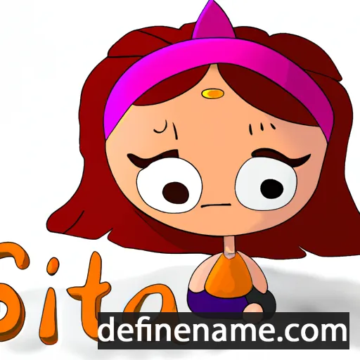 Síta cartoon