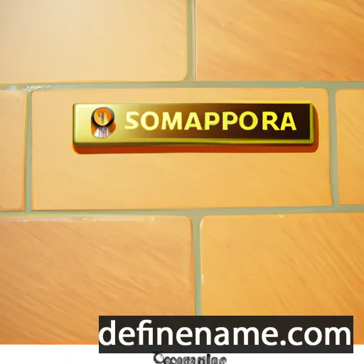 Simphorosa cartoon