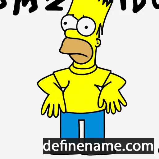 Simpson cartoon