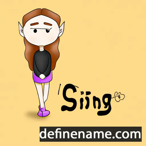 Sin-yeong cartoon