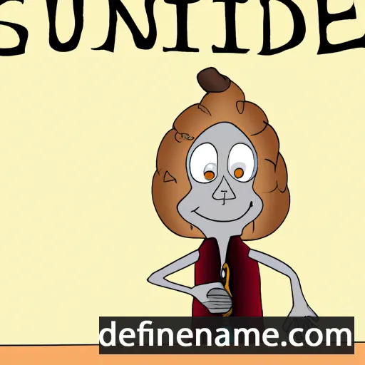 Sindulf cartoon