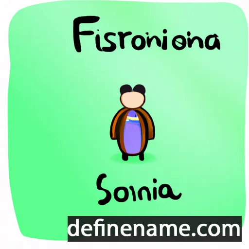 Sinforiana cartoon