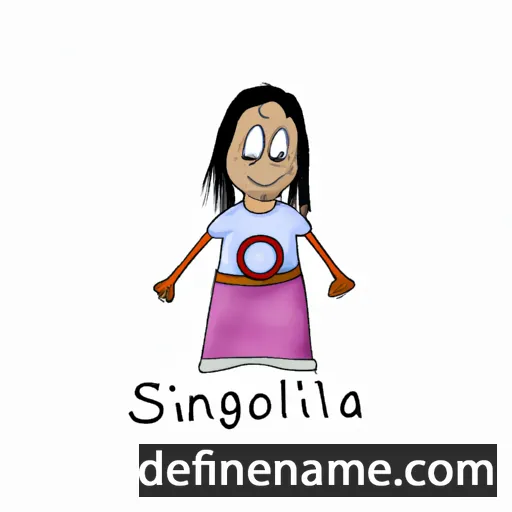 Singoalla cartoon