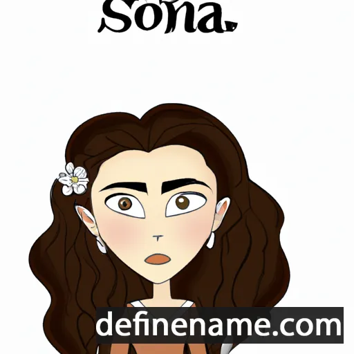 Siofna cartoon