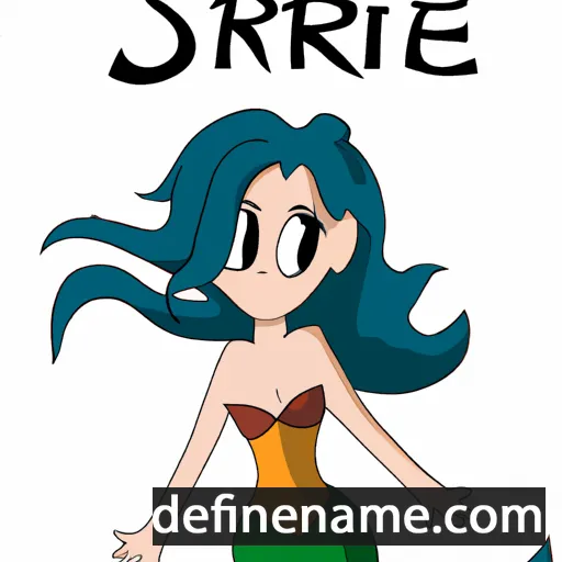 Sirène cartoon