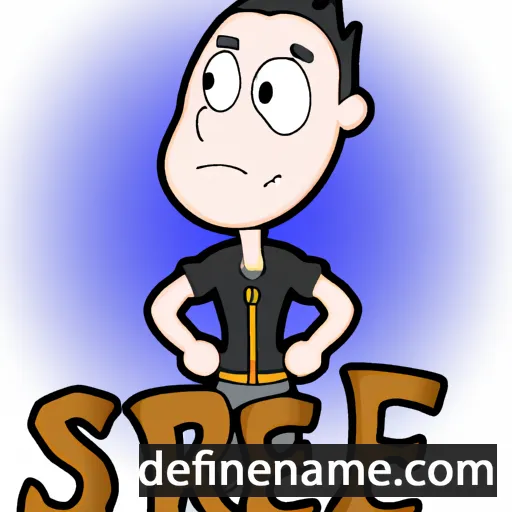 cartoon of the name Sire