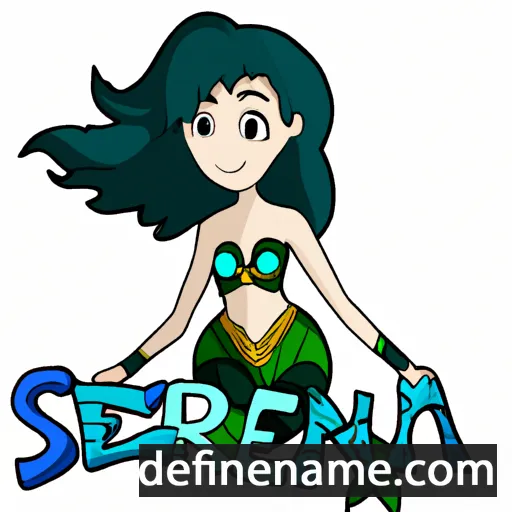 Sirenna cartoon