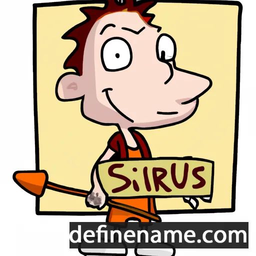 Siricius cartoon