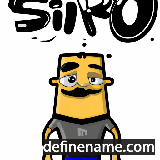 Sirio cartoon