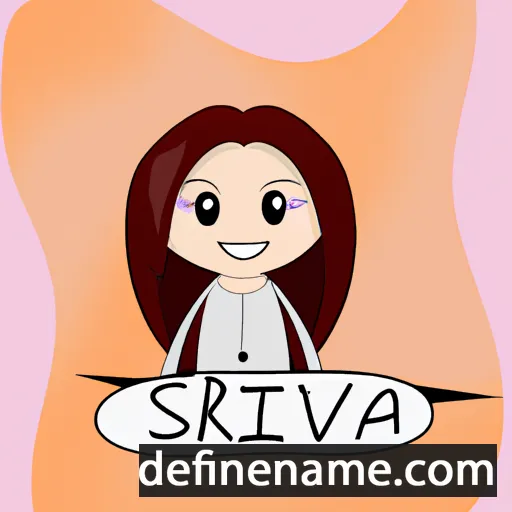 Sirvia cartoon