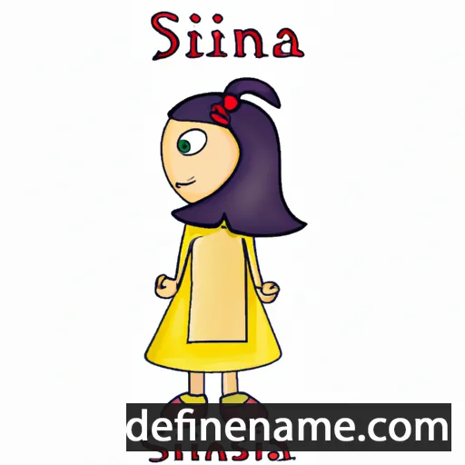 Sisinia cartoon