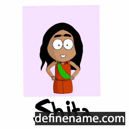 Sitha cartoon