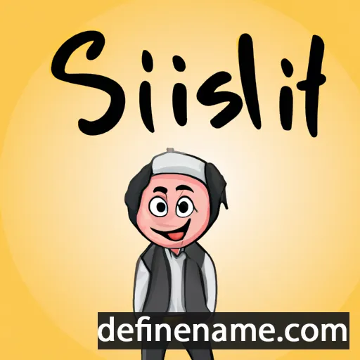 Sittişah cartoon