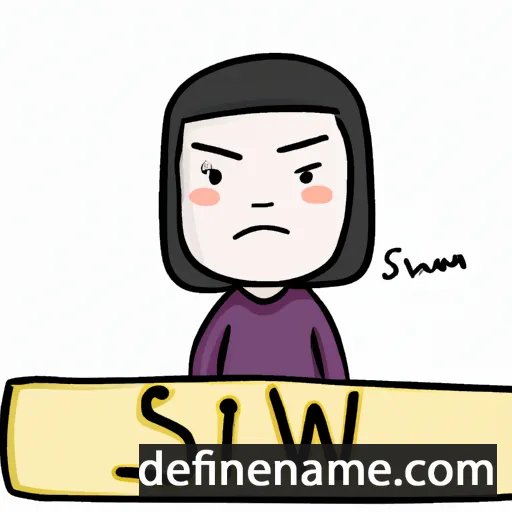 Siwsan cartoon