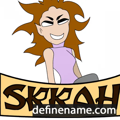 Skariah cartoon