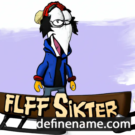 Skifter cartoon