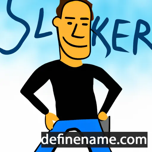 Skiler cartoon