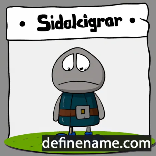 Skjaldgerðr cartoon