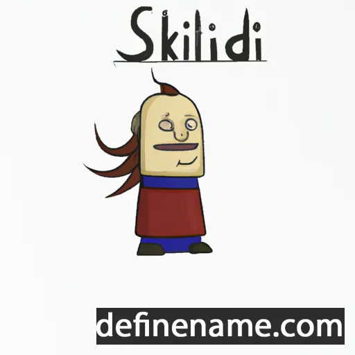 Skjaldi cartoon