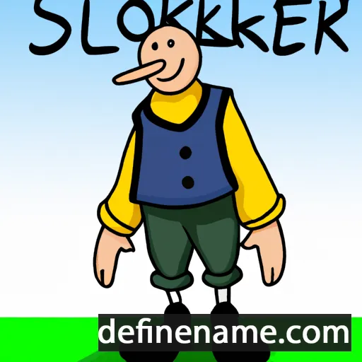 Skjøller cartoon