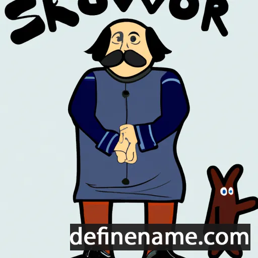 Skjøllov cartoon