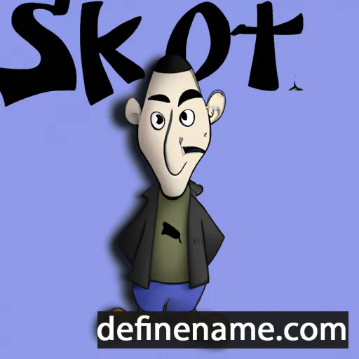 Skott cartoon