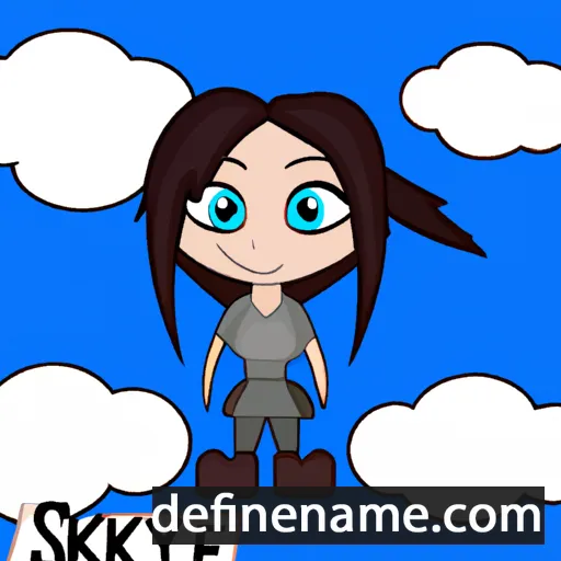 Skyley cartoon